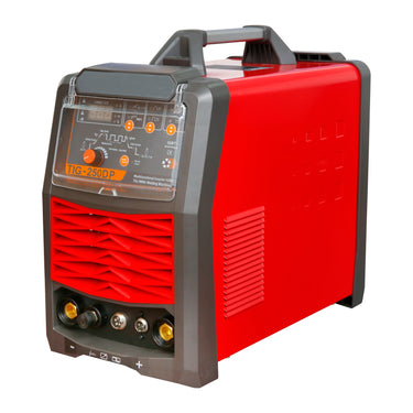 TIG-250DP TIG Welder Inverter 250A | Dual Voltage 110V/220V | DC TIG & MMA Stick Welding | IGBT Technology | Includes WP-26 TIG Torch, Ground Clamp, Electrode Holder & Gas Hose | Heavy-Duty Welding Machine